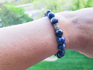 Lapis Lazuli Bracelet 10mm