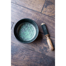 Load image into Gallery viewer, Singing Bowl 6" Green-Tara | Star Soul Metaphysics