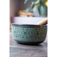 Load image into Gallery viewer, Singing Bowl 6" Green | Star Soul Metaphysics