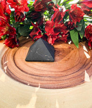 Load image into Gallery viewer, Shungite Pyramid 2&quot; | Star Soul Metaphysics