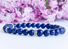 Load image into Gallery viewer, Lapis Lazuli Bracelet 8mm