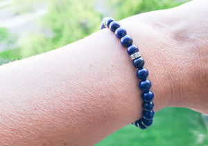 Lapis Lazuli Bracelet 8mm