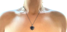 Load image into Gallery viewer, Amethyst Heart Pendant Necklace