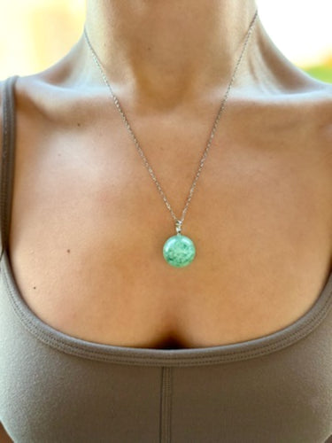 Aventurine Pendant Necklace