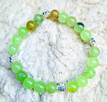 Load image into Gallery viewer, Prehnite Healing Gemstone Bracelet