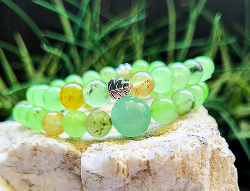 Prehnite Gemstone Bracelet