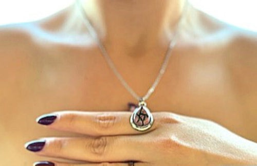 Rhodonite Pendant Necklace