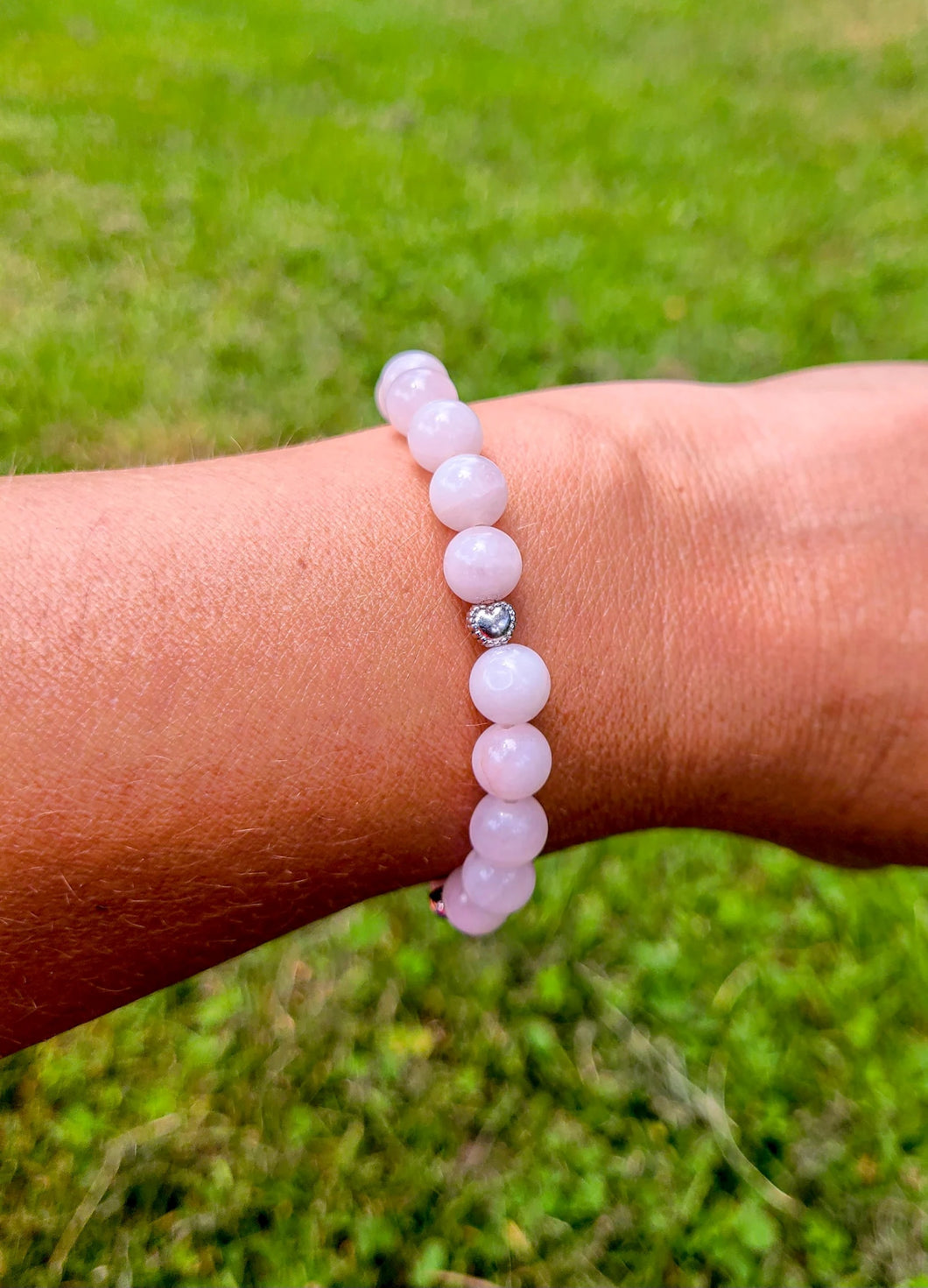 Rose Quartz Crystal Bracelet 8mm - Unconditional Love