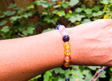 Load image into Gallery viewer, Seven Chakra Gemstone Bracelet 