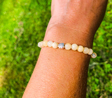 Load image into Gallery viewer, Yellow Topaz 6mm Stacking Gemstone Bracelet