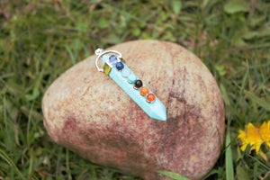 Seven Chakra Gemstone Pendants
