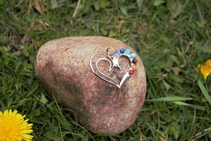 Seven Chakra Gemstone Pendants