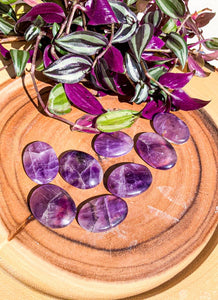 Amethyst Palm Stone | Star Soul Metaphysics