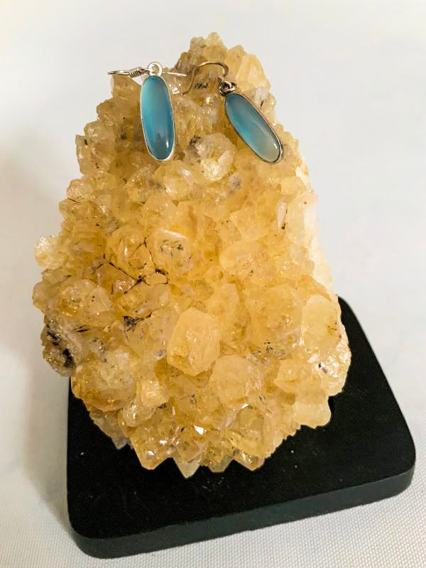 Chalcedony Earrings | Star Soul Metaphysics