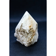 Load image into Gallery viewer, Quartz with Black Tourmaline polished point | Star Soul Metaphysics