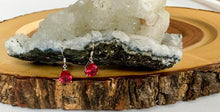 Load image into Gallery viewer, Red Tourmaline Earrings | Star Soul Metaphysics