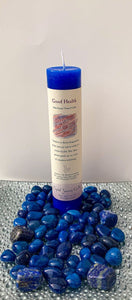 Herbal Magic Pillar Candles 7"- Good Health - Star Soul Metaphysics Caffe