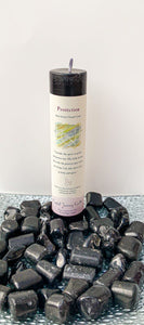 Herbal Magic Pillar Candles 7" - Protection - Star Soul Metaphysics Caffe
