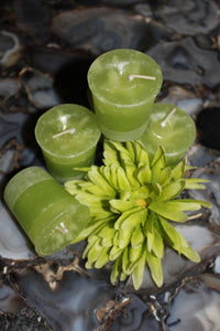 Votive Herbal Candles 1.75" x 2" -  Star Soul Metaphysics Caffe